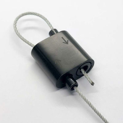 Uno mismo bidireccional de colocación de cobre amarillo ajustable del agarrador 7x19 del cable de alambre que agarra el lazo