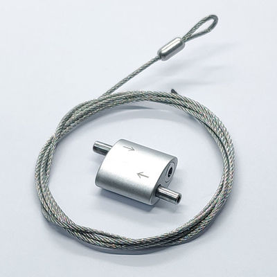 Sistema de la ejecución del cable de colocación del agarrador con la instalación rápida y fácil del extremo del lazo del ahorro de trabajo