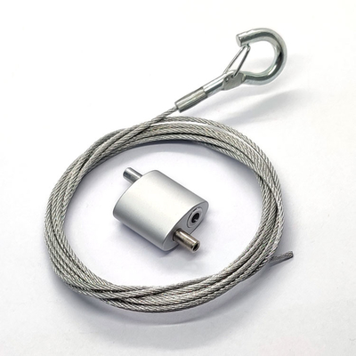 Sistemas colgantes de colocación del alambre del agarrador del cable de gancho para los equipos colgantes de Contruction