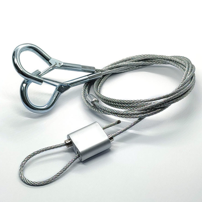 Colocaciones colgantes de Kit Steel Wire Cable Gripper de la suspensión intermediaria de los agarradores del ajustador del cable de colocación