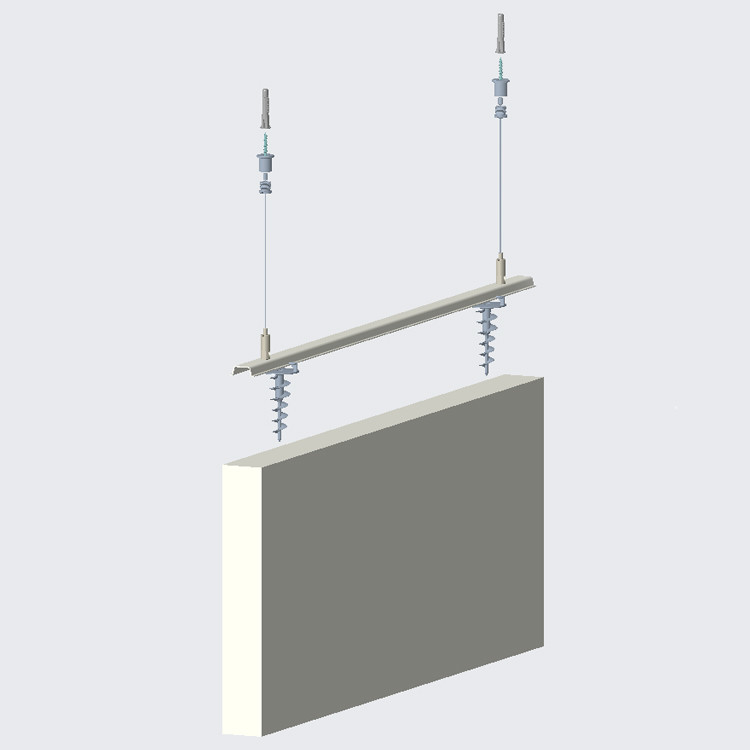 Conjunto de suspensión de tornillo de esquina, paneles insonorizados para paredes con absorción de sonido y paneles insonorizados para estudios