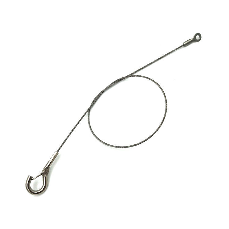 Cable de seguridad para altavoces, cable de acero inoxidable para altavoces de techo montados en el techo o en la pared, añade seguridad