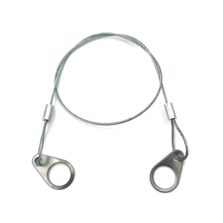 Seguridad del altavoz Cable de acero inoxidable Cable de seguridad Cable de alambre para el techo Altavoz montado en el techo o en la pared Añadir seguridad para colgar cámara de bloqueo de luz altavoz DIY en el pasillo de la exhibición del bar del coche