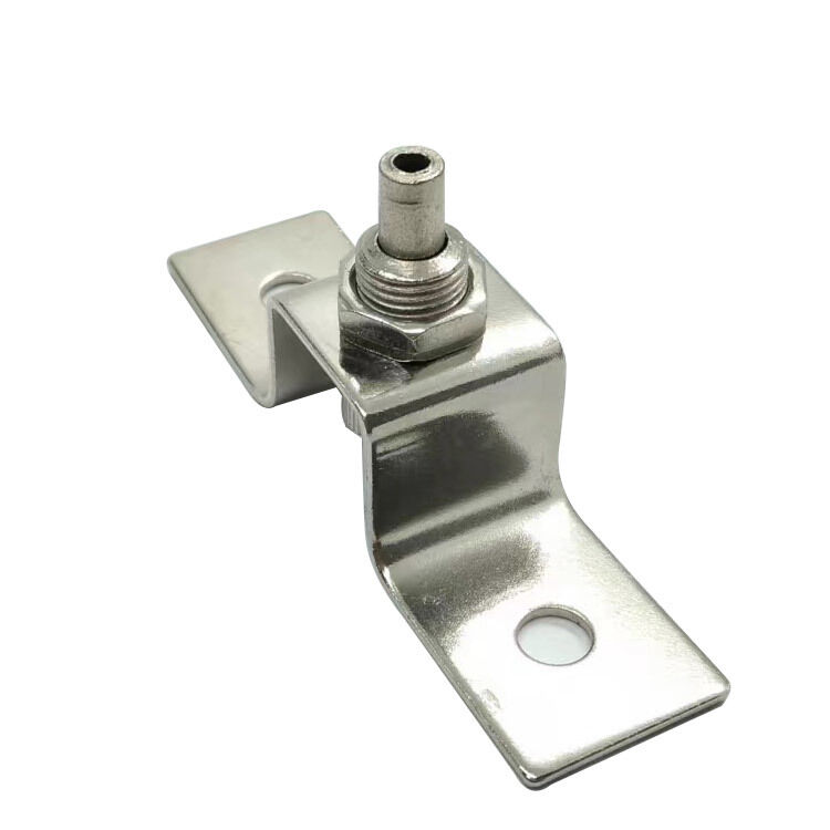 Sistema de suspensión de cables para techo con clip de cable de acero para fijación a la pared