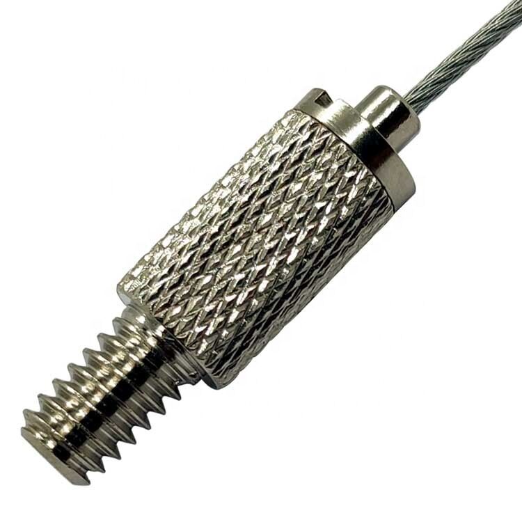 G450 Wholesale OEM Cable Toggle Wire Holder Gripper Resistente a la corrosión y al desvanecimiento Fijación a la pared Clip de metal Kits de bloqueo de cuerda