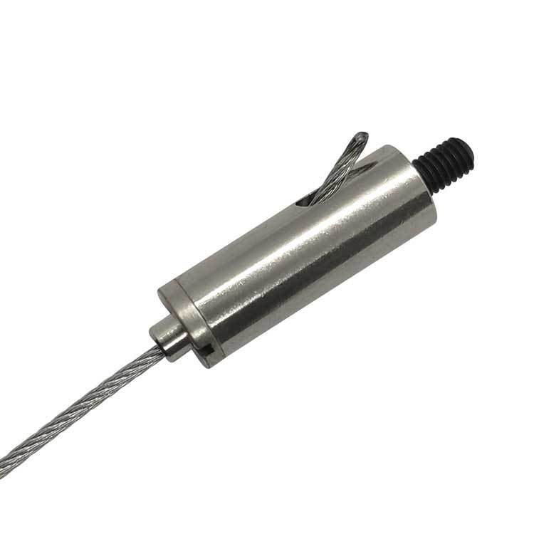 Grampas de cable de acero inoxidable de hilo externo para el organizador de techo suspendido