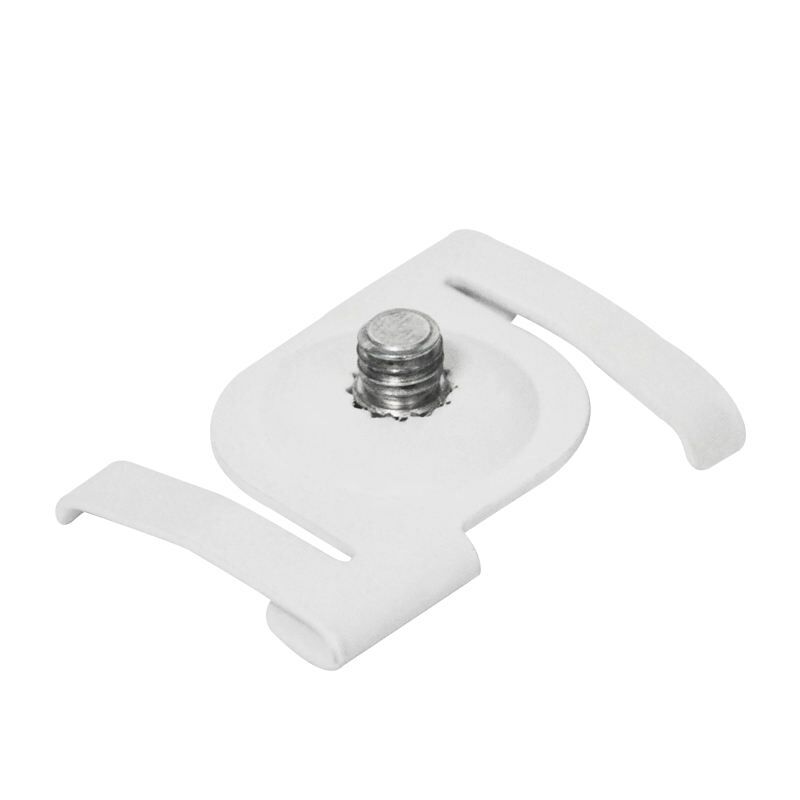 Clip de techo de barra T Clip de acero de resorte para paneles de luz LED Instalación de iluminación de pista en el techo de caída