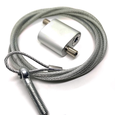 Sistema estabilizador sísmico pendiente de colocación del techo del agarrador ajustable del cable