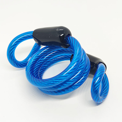 Bobina Lanyard Attaches To Belt Loops o acollador de la herramienta de Lanyard Bungee Coil Key Chain de la seguridad de los bolsos