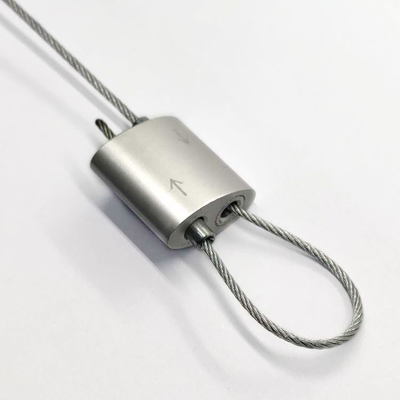 Trapecio de acero del cable del lazo doble ajustable urbano del trapecio afianzar los clips intermediarios del agarrador con abrazadera