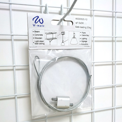 Suspensión libre Kit Gripper Cable Display System de las herramientas para las imágenes y la iluminación caseras colgantes