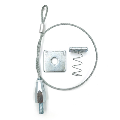 Suspensión de la fijación de Supportage que cuelga ojeteador de la cuerda de Kit With Stainless Steel Wire y la suspensión del cable del agarrador