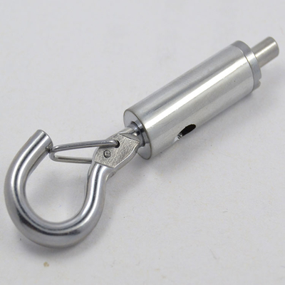 Agarrador apropiado colgante de encargo de Kit Aircraft Brass Hook Cable de la suspensión del clip de cuerda de alambre para el sistema de visualización