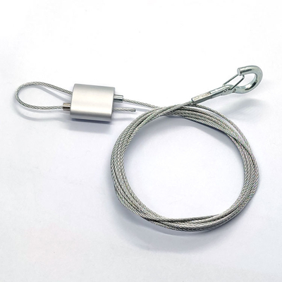 Los sistemas de la ejecución de la muestra del cable ajustable atan con alambre para acortar el agarrador de colocación del cable bidireccional para encender la suspensión