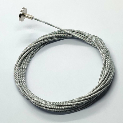 Honda flexible 7X7 Lanyard Stainless Steel Wire Rope del cable de alambre del terminal de la forma de T