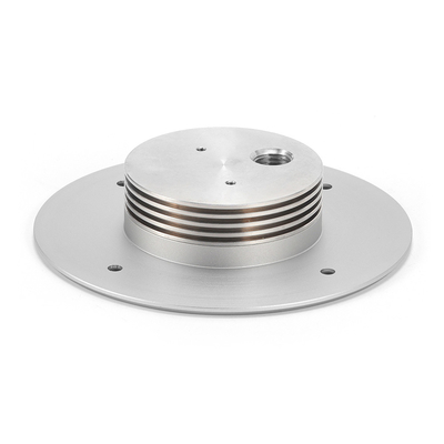 La pieza de metal que trabaja a máquina del CNC de la precisión de Axis de encargo envuelve las piezas que trabajan a máquina del CNC para las piezas de iluminación