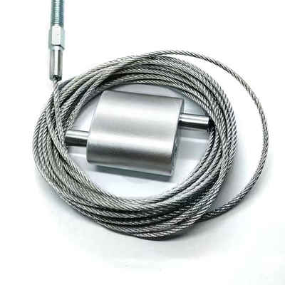 Agarrador de cable de latón ajustable en dos direcciones para el sistema de suspensión
