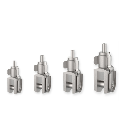 Clampada ajustable en forma de U de 1,2 a 2,0 mm para lámparas de pantalla de panel de suspensión de techo