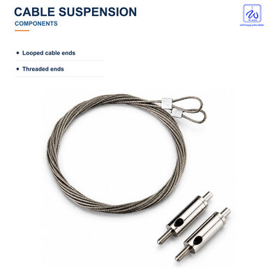 Abrazadera para cables para luces de techo y colgar cuadros