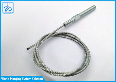 1x19 galvanizó las colocaciones Screwfix de la cuerda de alambre para el sistema de cable de la suspensión