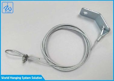 Equipos flojos sísmicos de la restricción del cable que apoyan el equipo colgante del cable para el equipo de la HVAC