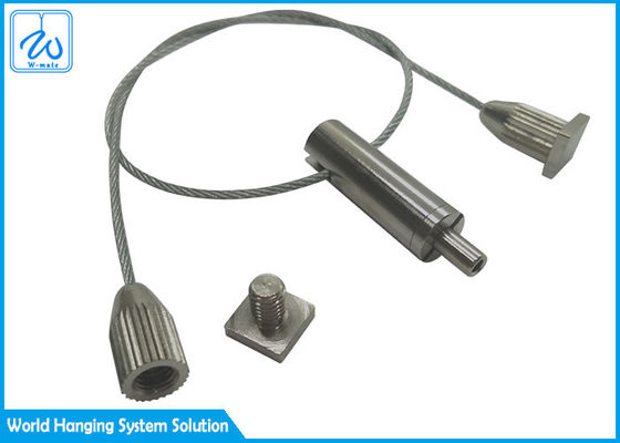 Alambre modificado para requisitos particulares de Kit Galvanized Steel Cable Guide de la suspensión de la luz del globo