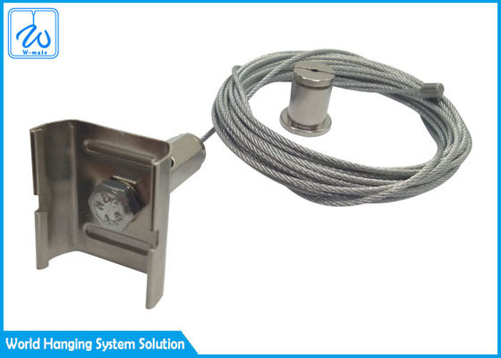 Suspensión de acero galvanizada aviones Kit For Lighting Installation del cable