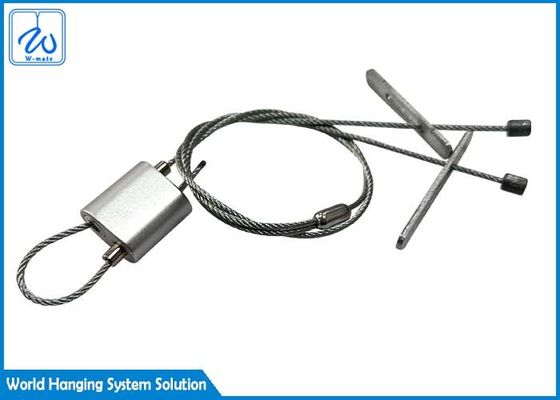Agarrador doble ajustable del cable de los aviones del lazo para los sistemas de la señalización