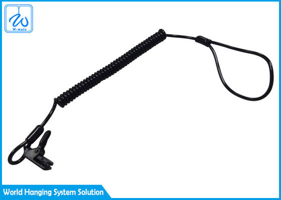 El lazo retractable Lanyard With Fixed Clip Custom imprimió a Lanyard For Safety Fall Protection