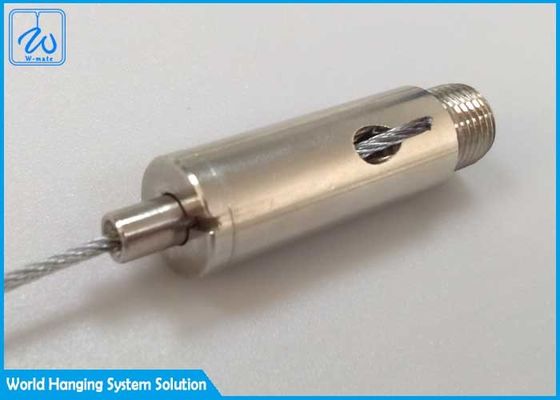 Clips de cuerda inoxidables forjados descenso galvanizados de alambre de 1.5m m para encender la suspensión