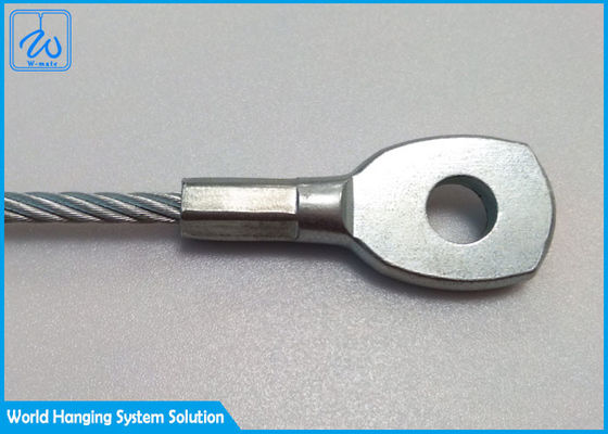 La cuerda de alambre de acero inoxidable del cordón de la seguridad de Saveking ojetea el Pvc cubrió la cuerda de nylon