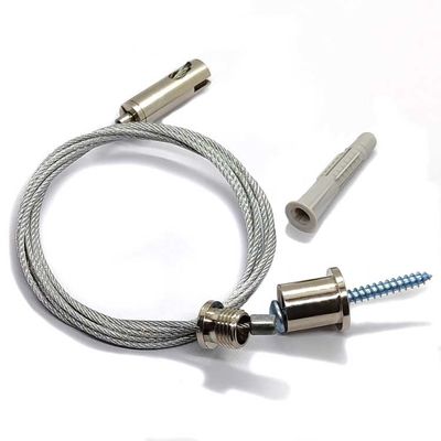 Alambre de acero inferior de la salida del agarrador del cable de Griplock de la abrazadera del gancho de la suspensión Kit For Light