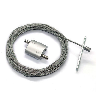 Equipo bidireccional de la ejecución del cable de los aviones de Kit Cable Gripper With Stud del lazo de la cuerda de alambre de acero