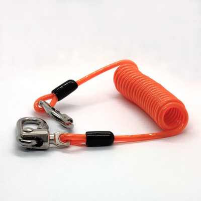 Acollador de acero retractable de la herramienta del cable de alambre del muelle en espiral de la mayor nivel