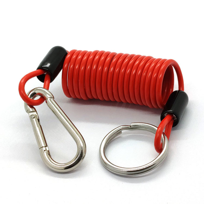 El mejor acollador retractable de capa de la herramienta de la bobina de la primavera de la seguridad del PVC