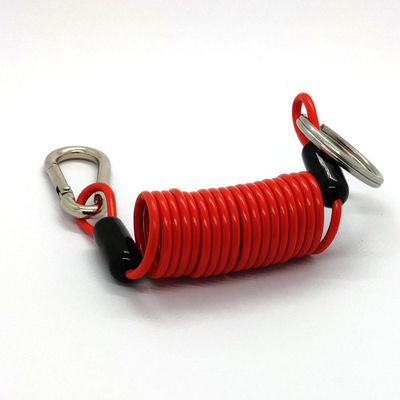 Bobina Lanyard Spring Steel Wire Rope para la herramienta de la protección de la caída