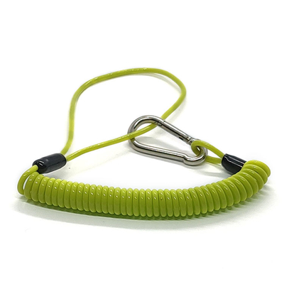 Acollador de la primavera de la correa del sombrero de Lanyard Tool Lanyard Retractable Hard de la bobina del alambre